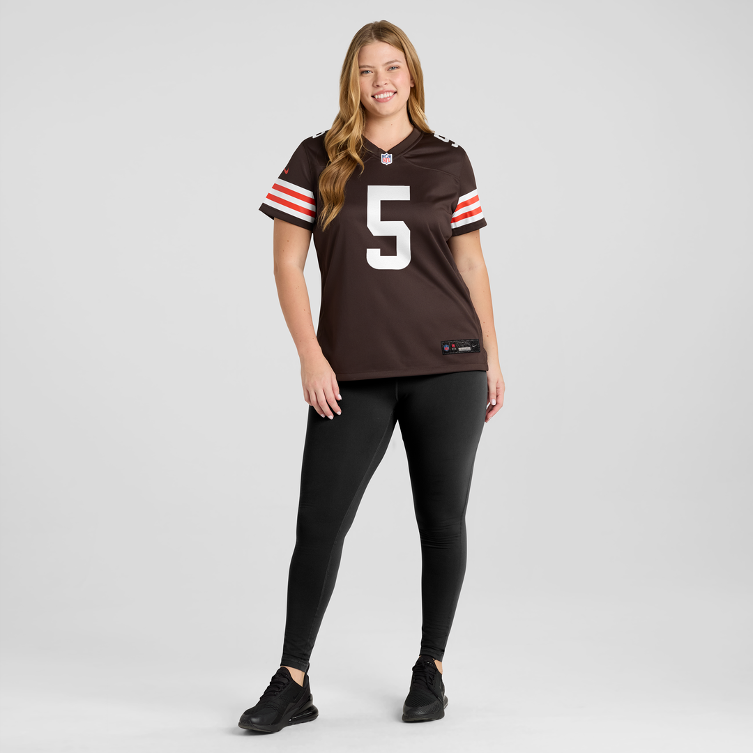 Quincy Williams Cleveland Browns Women's Team Jersey - Brown