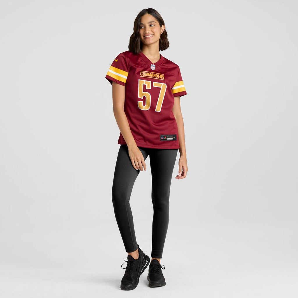 Nick Bellore Washington Commanders Women's Team Jersey - Burgundy