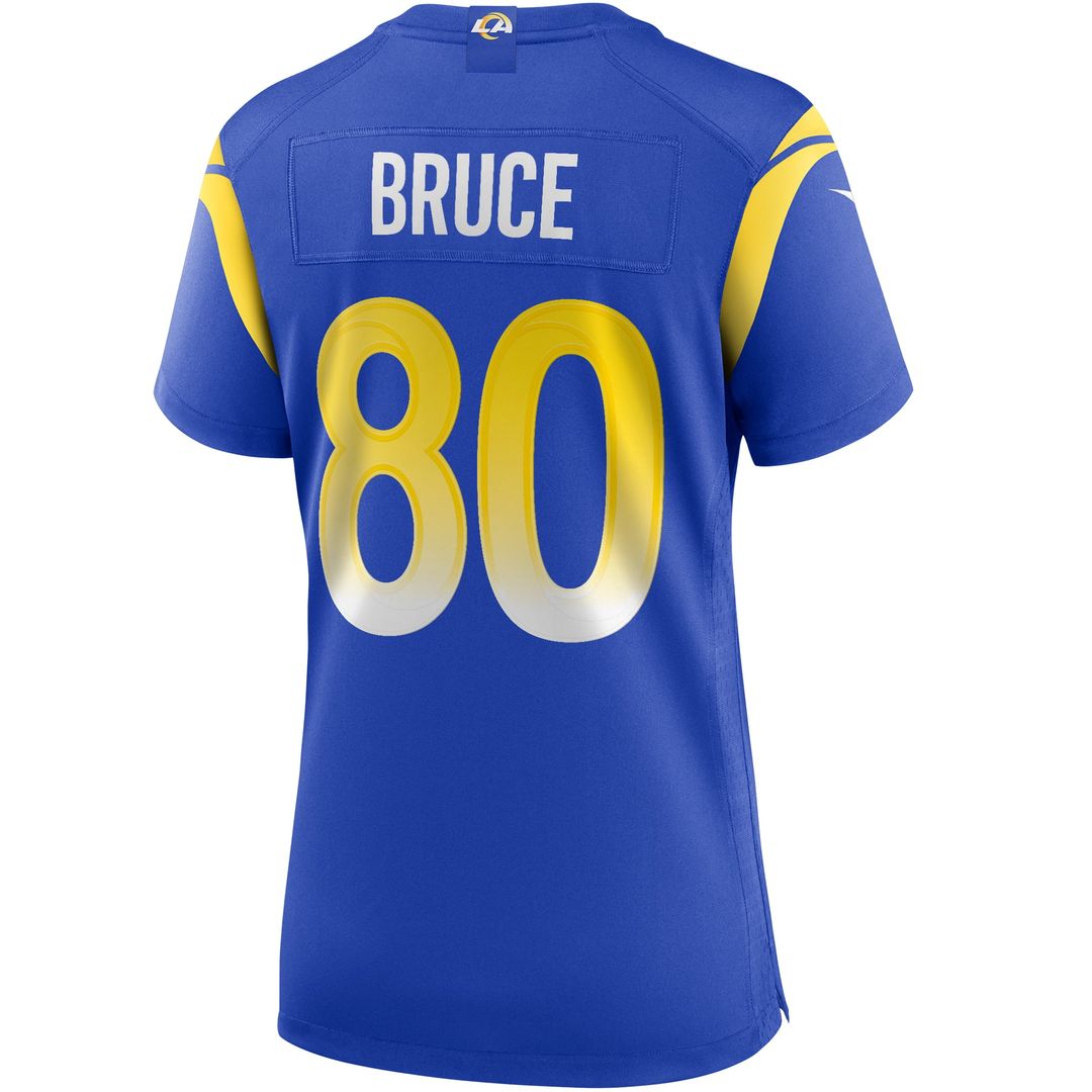 Isaac Bruce Los Angeles Rams Women's Game Retired Player Jersey - Royal