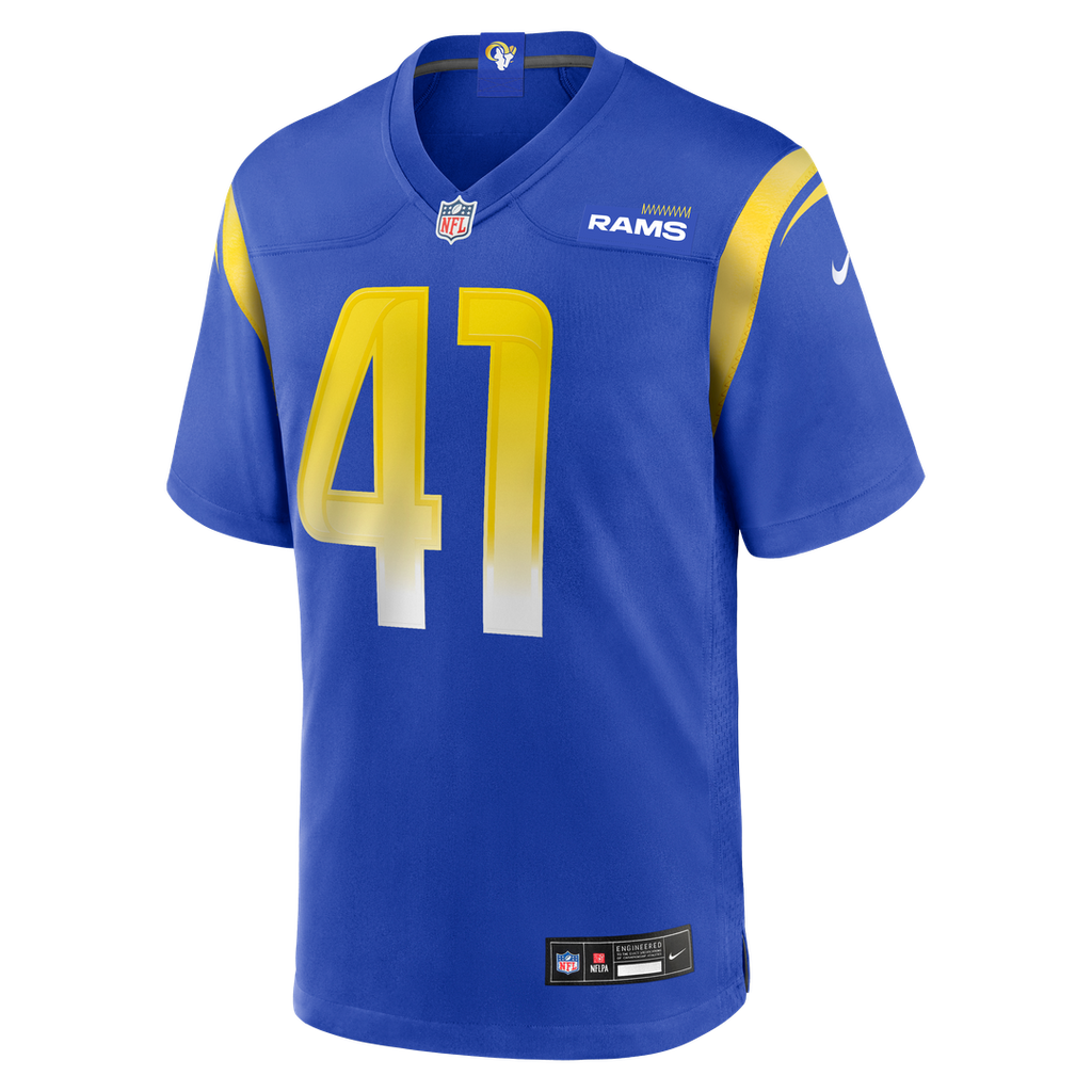 Cameron McCutcheon Los Angeles Rams Jersey - Royal