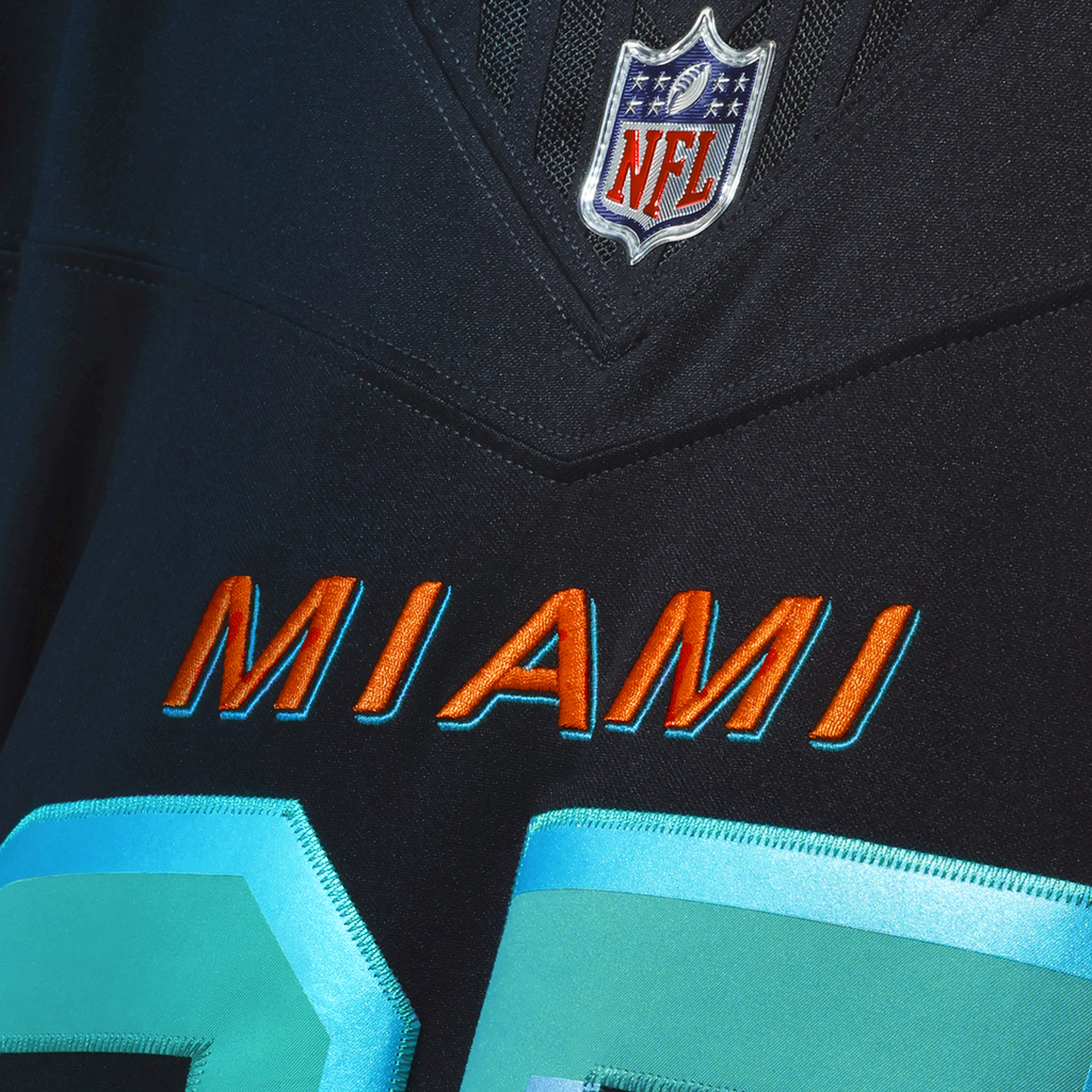 Dan Marino Miami Dolphins Rivalries Collection Stitched Jersey - Navy