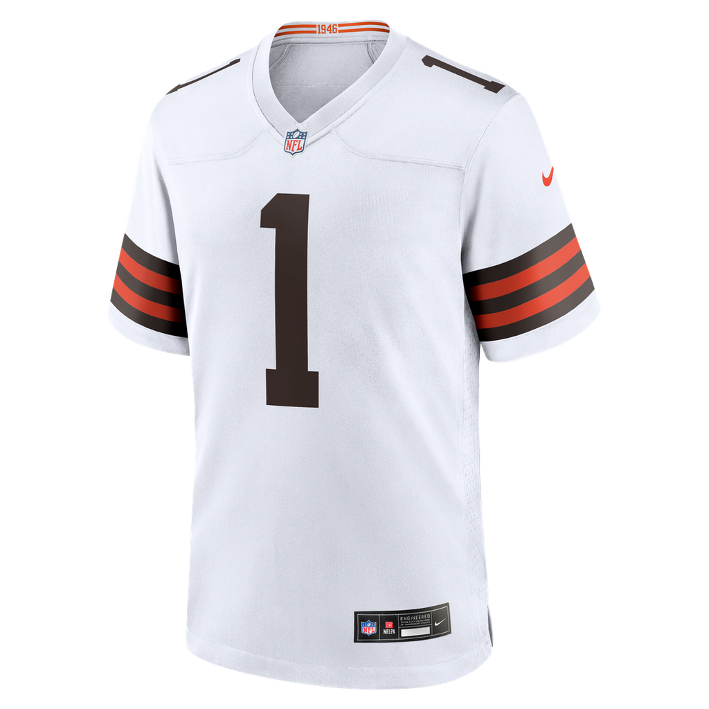 KC Concepcion Jr. Cleveland Browns Jersey - White