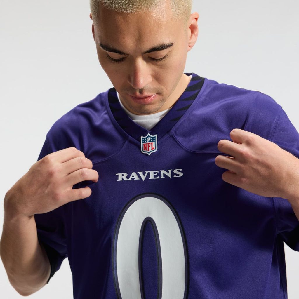 Roquan Smith Baltimore Ravens Team Jersey - Purple