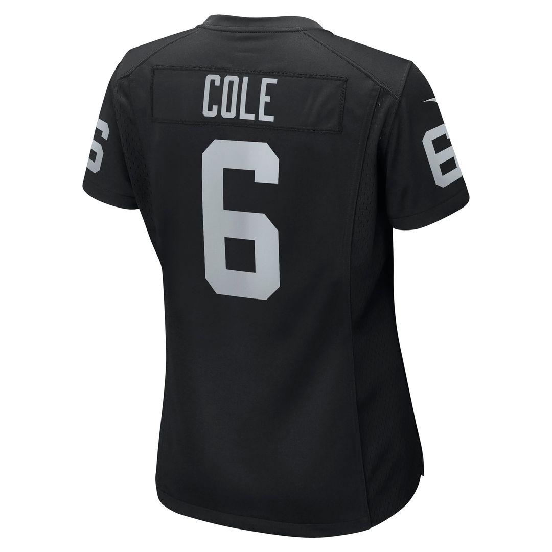 AJ Cole Las Vegas Raiders Women's Jersey - Black