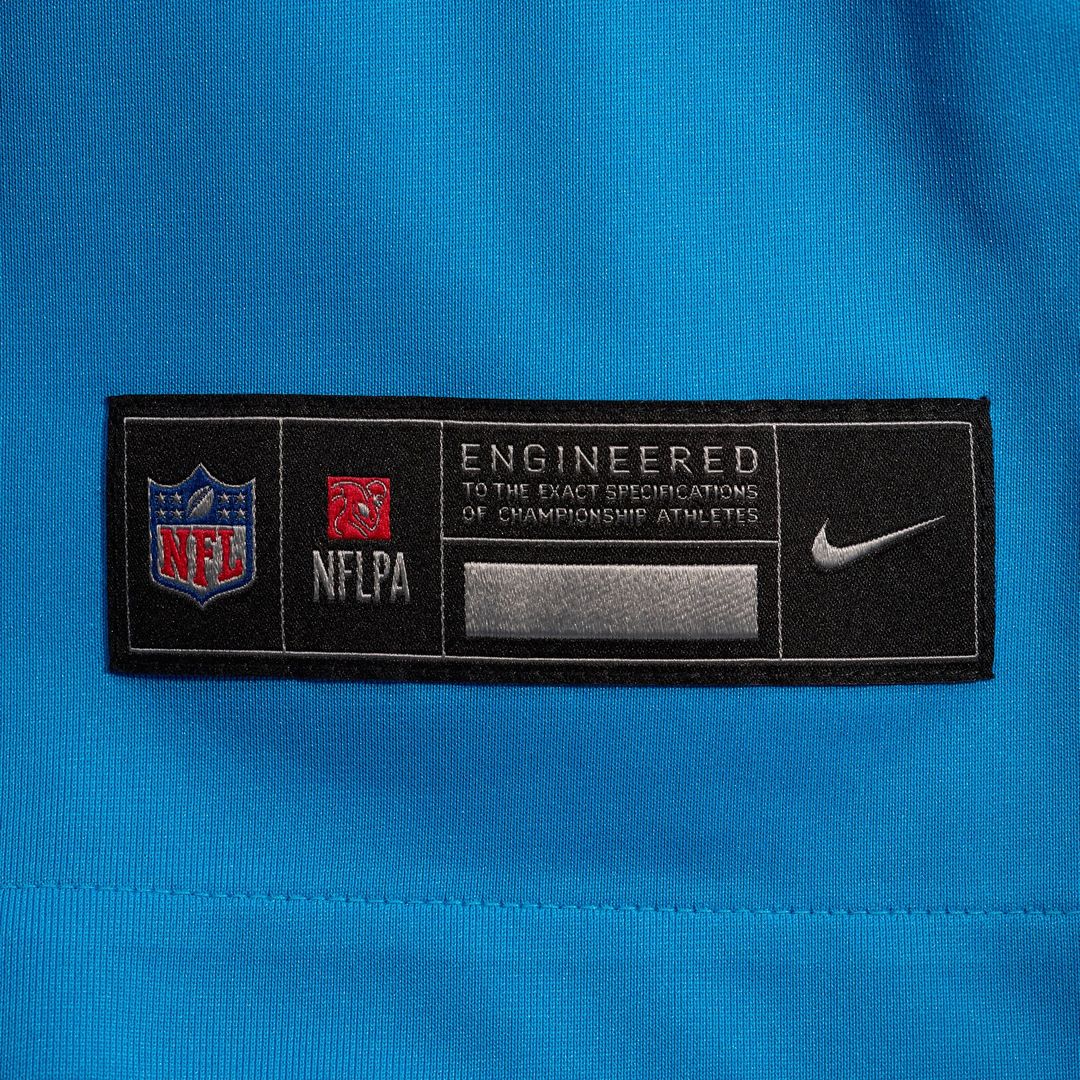 Carolina Panthers Alternate Custom Jersey - Blue