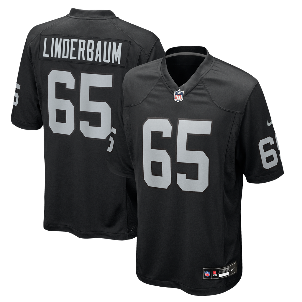 Tyler Linderbaum Las Vegas Raiders Team Jersey - Black