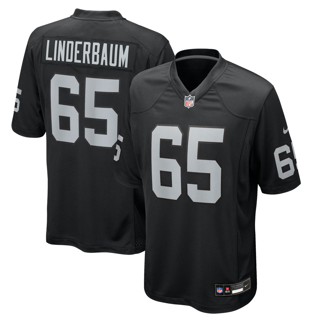Tyler Linderbaum Las Vegas Raiders Team Jersey - Black