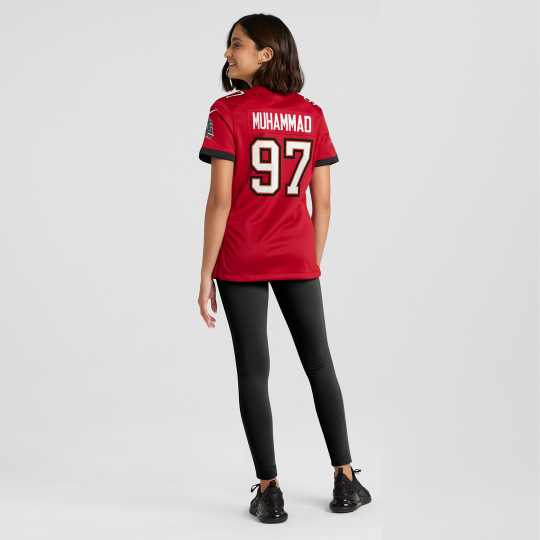 Al-Quadin Muhammad Tampa Bay Buccaneers Women's Team Jersey - Red