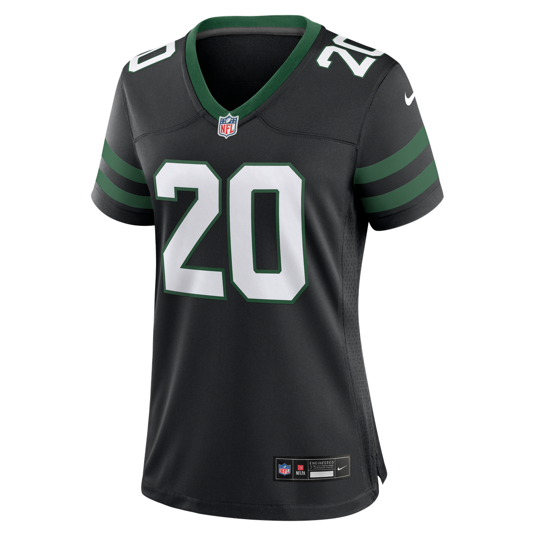 Breece Hall New York Jets Women's Alternate Jersey - Legacy Black