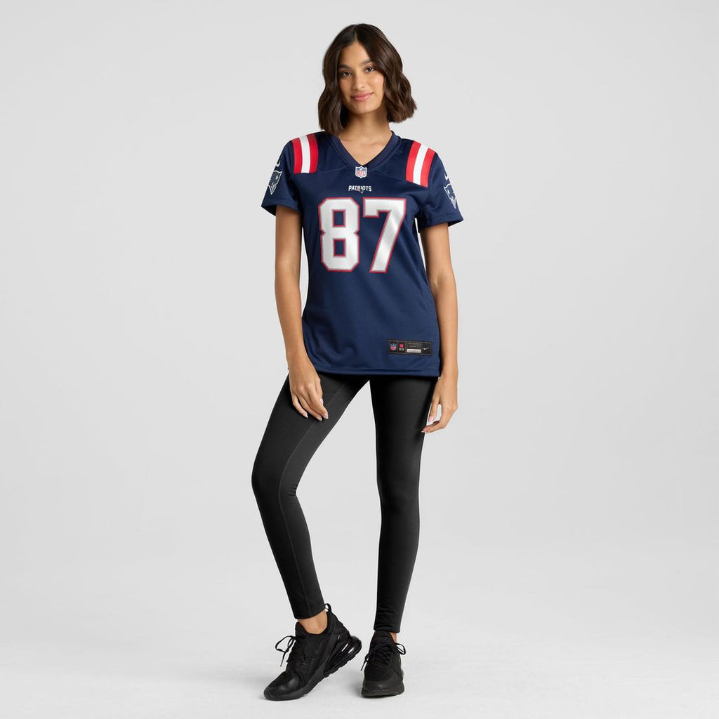 Rob Gronkowski New England Patriots Women's Alternate Retired Player Jersey - Red