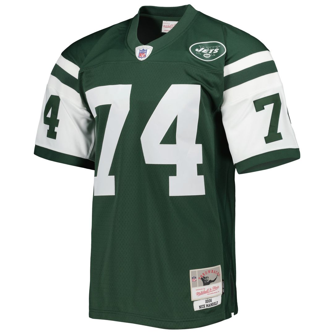 Nick Mangold New York Jets Legacy Jersey - Green