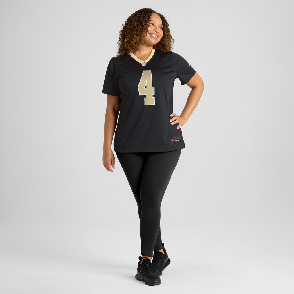 Oscar Delp New Orleans Saints Women's Team Jersey - Black