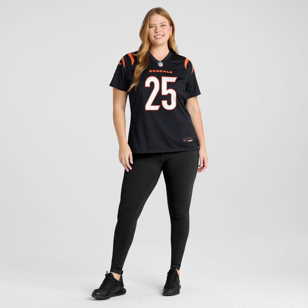 Tahj Brooks Cincinnati Bengals Women's Team Jersey - Black