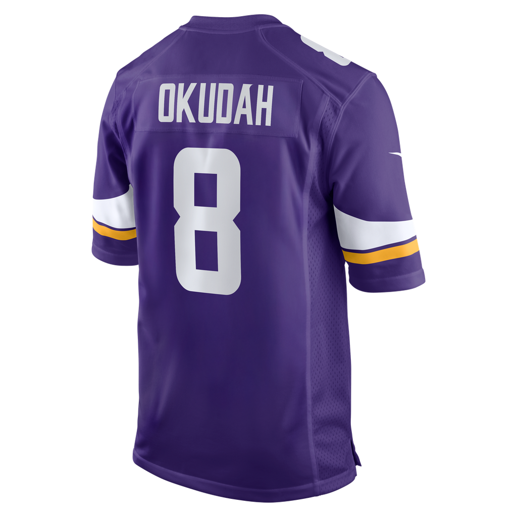 Jeff Okudah Minnesota Vikings Team Jersey - Purple
