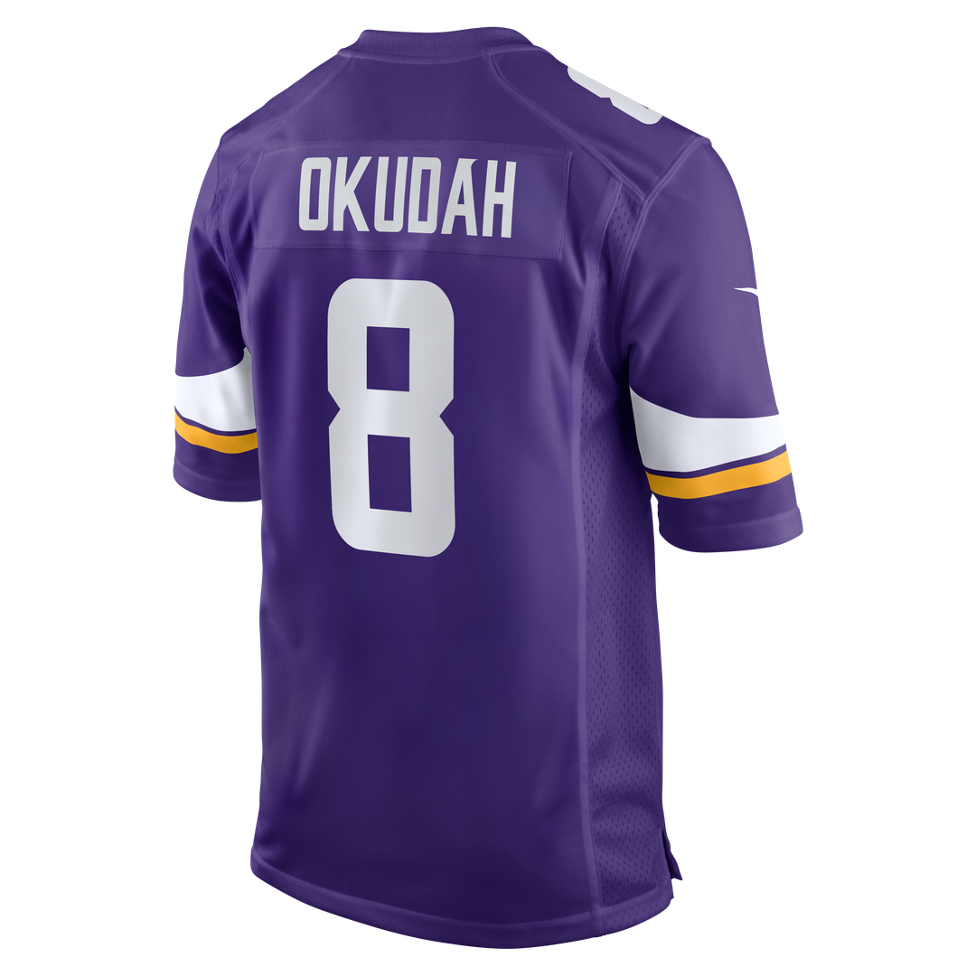 Jeff Okudah Minnesota Vikings Team Jersey - Purple