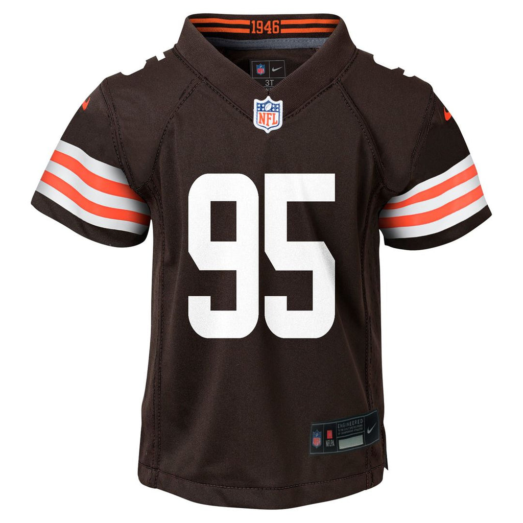 Myles Garrett Cleveland Browns Toddler Jersey - Brown