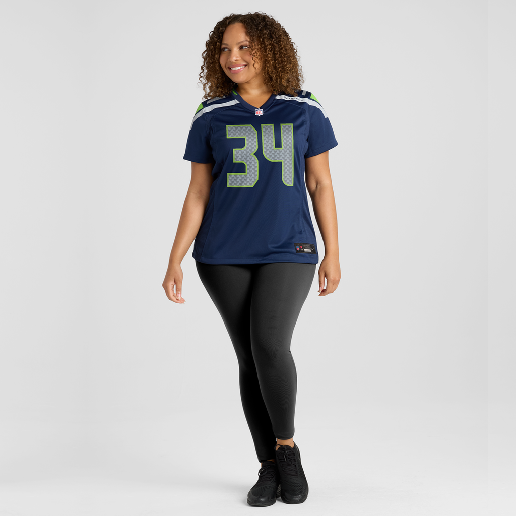Shemar Jean-Charles Seattle Seahawks Women's Team Jersey - College Navy