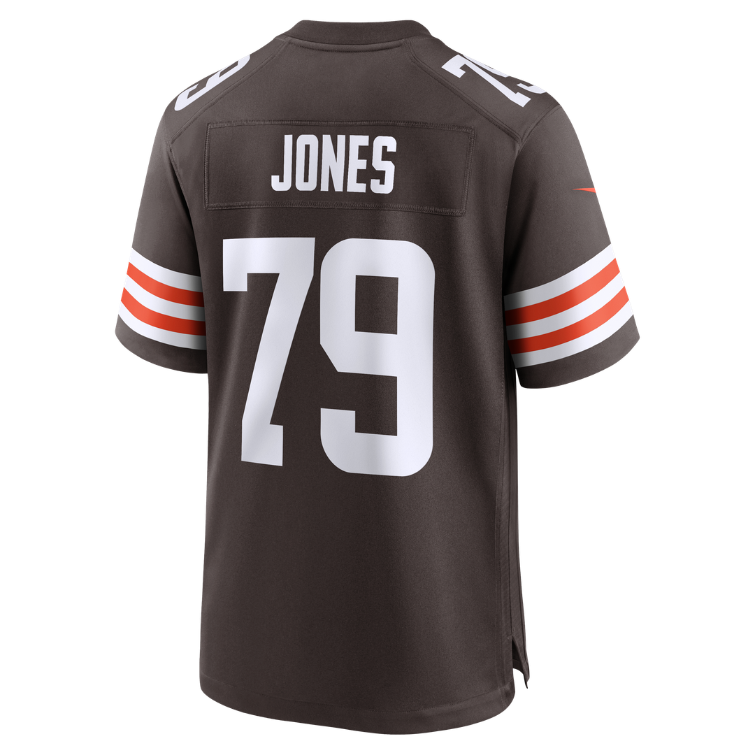 Dawand Jones Cleveland Browns Team Jersey - Brown
