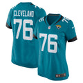 Ezra Cleveland Jacksonville Jaguars Women's Jersey - Teal