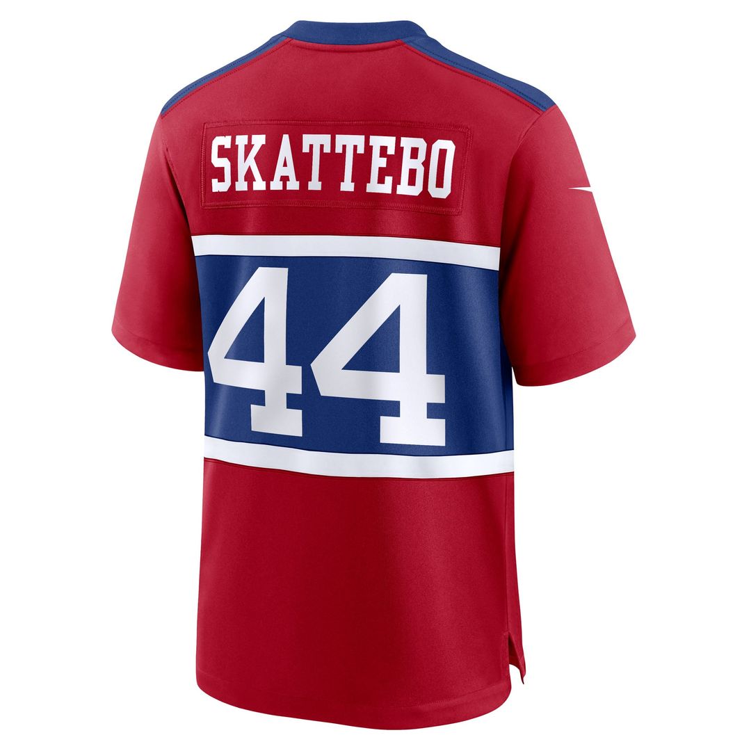 Cam Skattebo New York Giants Team Jersey - Royal