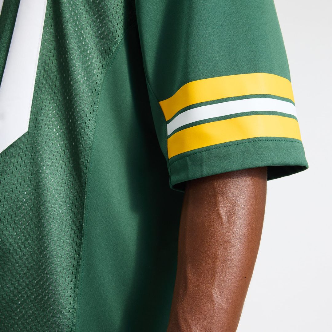 Love Green Bay Packers Stitched Jersey - Green