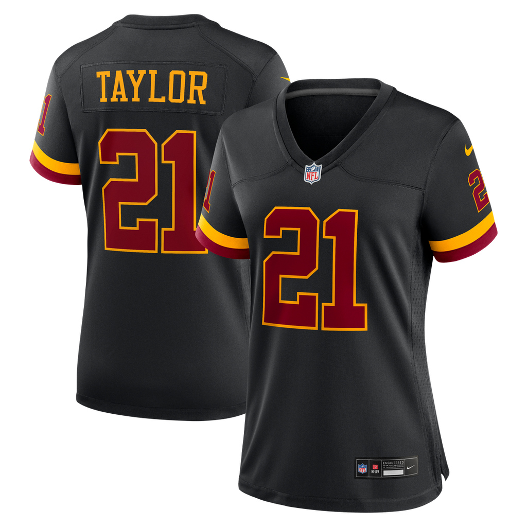 Sean Taylor Washington Commanders Women's Hail Raiser Alternate Retired Jersey - Black