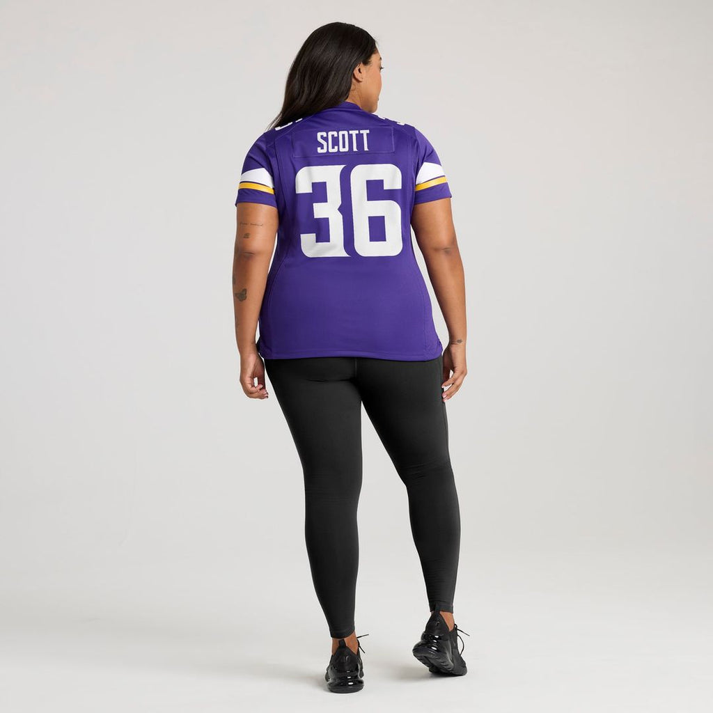 Zavier Scott Minnesota Vikings Women's Team Jersey - Purple