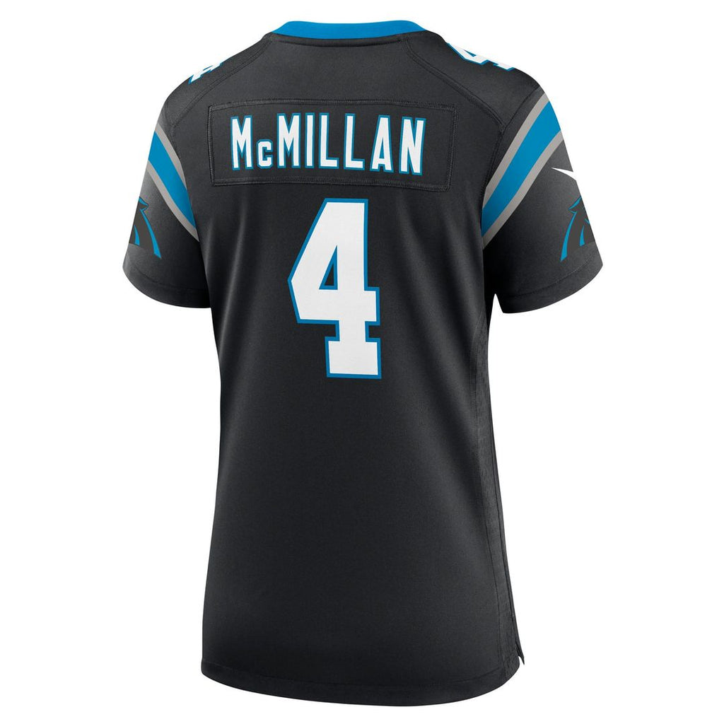 Tetairoa McMillan Carolina Panthers Women's Team Jersey - Black