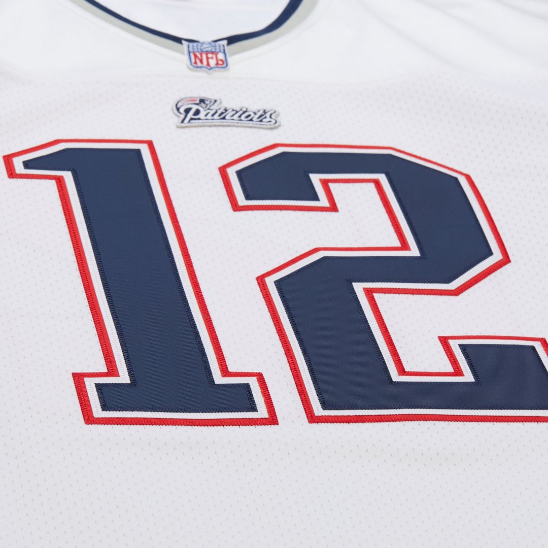 Tom Brady New England Patriots 2000 Big & Tall Legacy Jersey - White