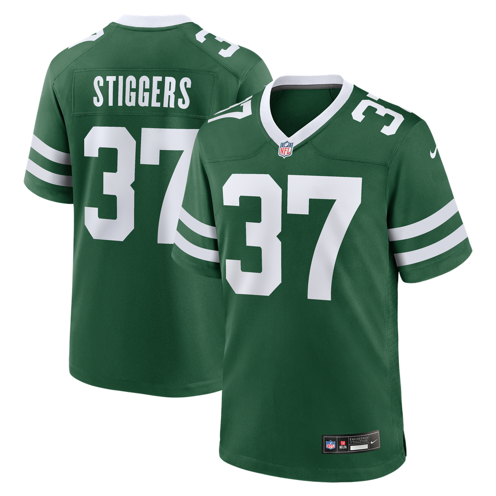 Qwan'tez Stiggers New York Jets Team Jersey - Legacy Green