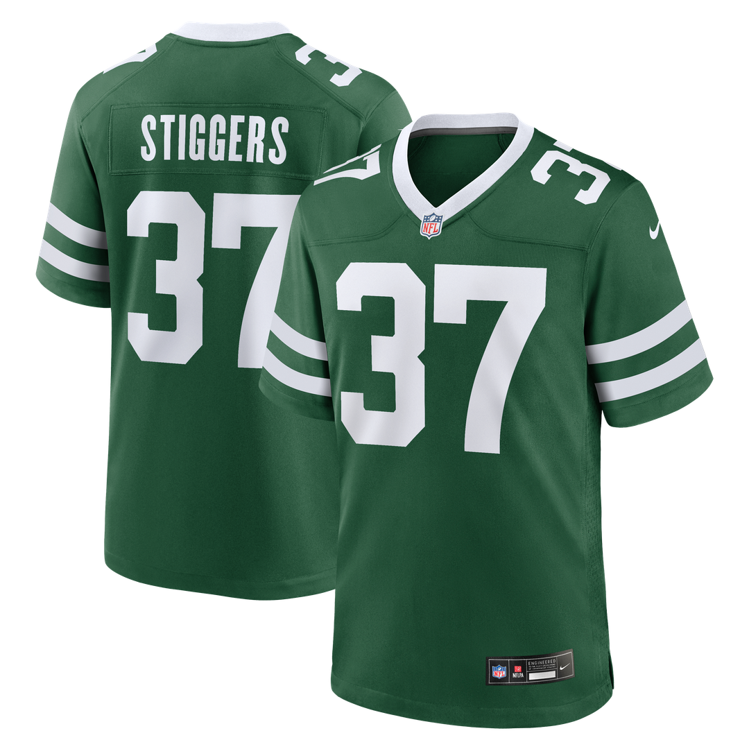 Qwan'tez Stiggers New York Jets Team Jersey - Legacy Green