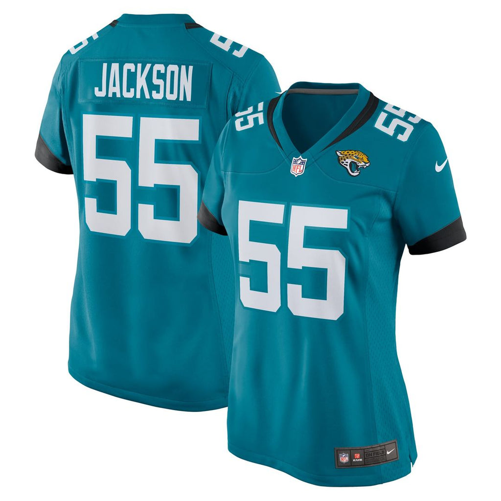 Dequan Jackson Jacksonville Jaguars Women's Jersey - Teal