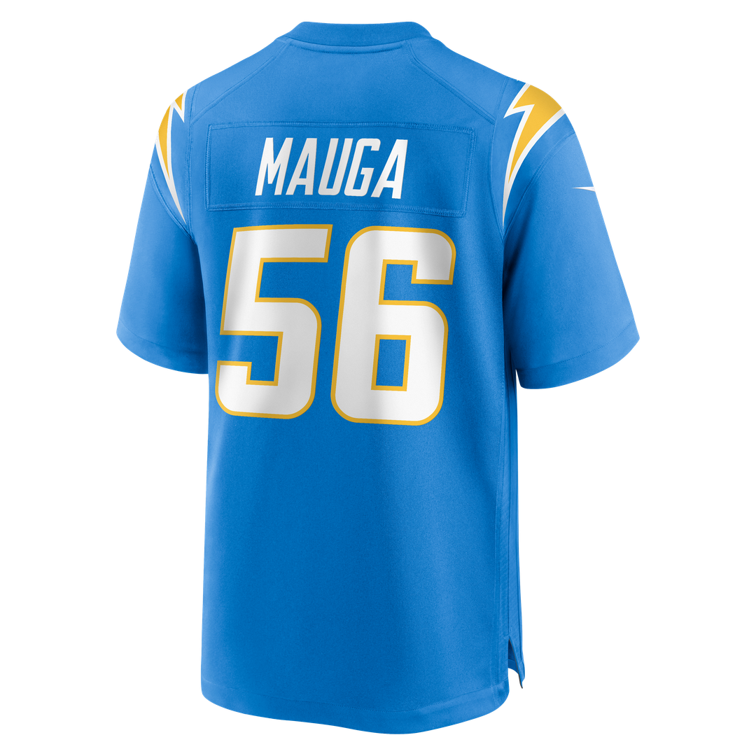 Kanai Mauga Los Angeles Chargers Team Jersey - Powder Blue