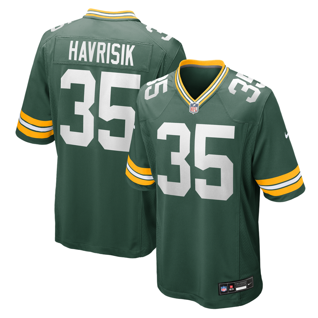 Lucas Havrisik Green Bay Packers Team Jersey - Green