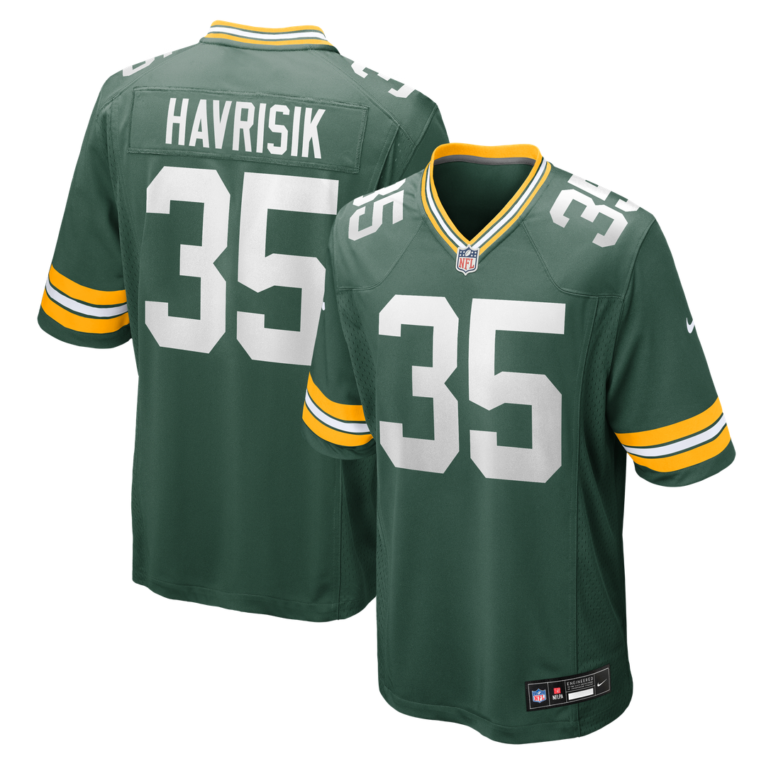 Lucas Havrisik Green Bay Packers Team Jersey - Green