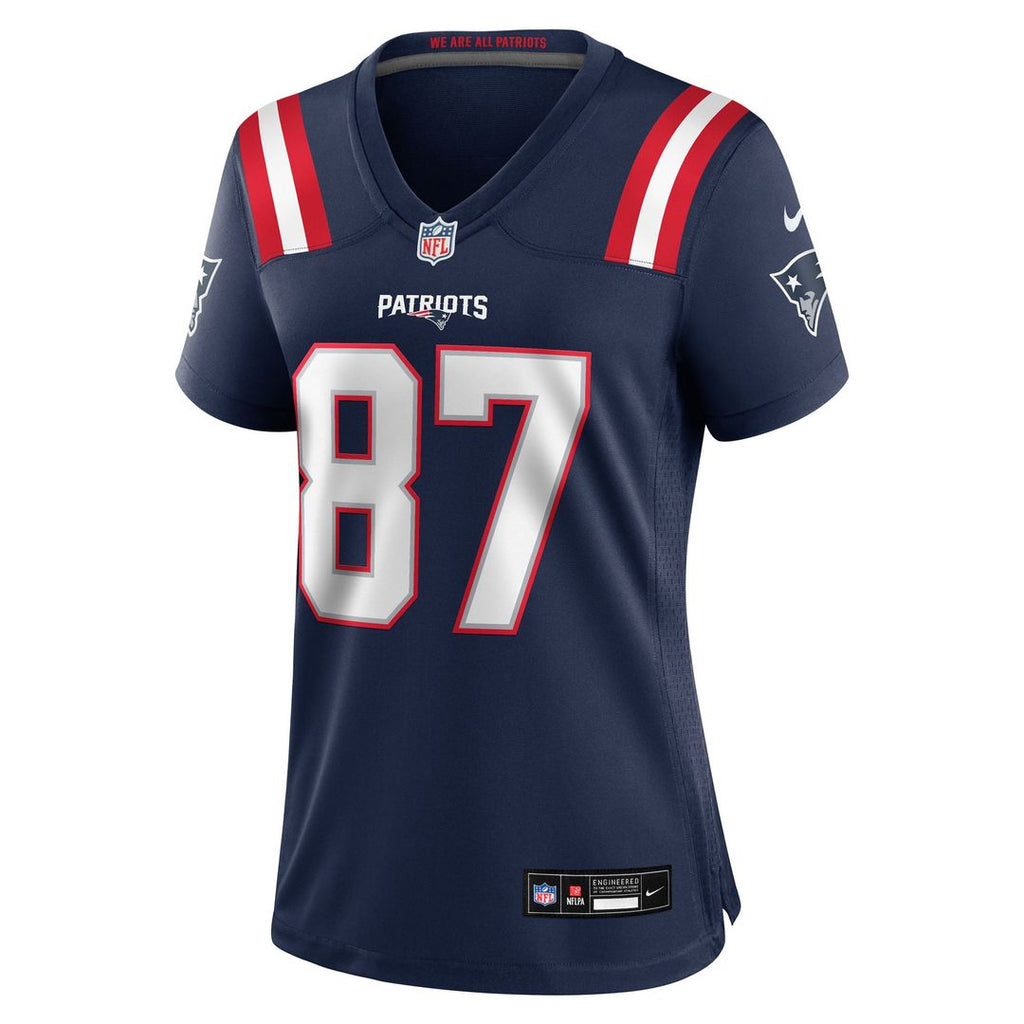 Rob Gronkowski New England Patriots Women's Alternate Retired Player Jersey - Red