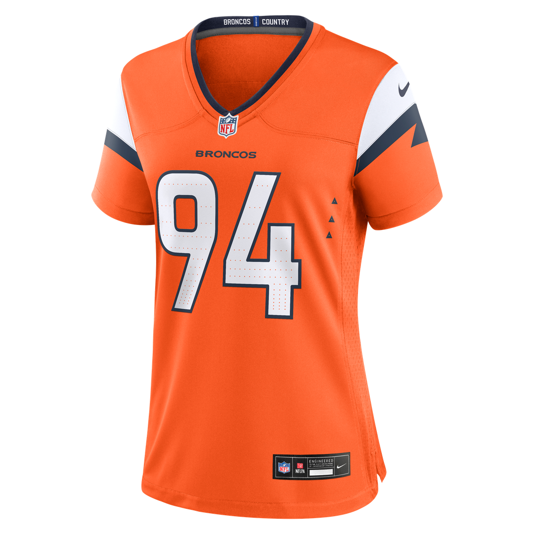 DeMarcus Ware Denver Broncos Women's Team Retired Jersey - Orange