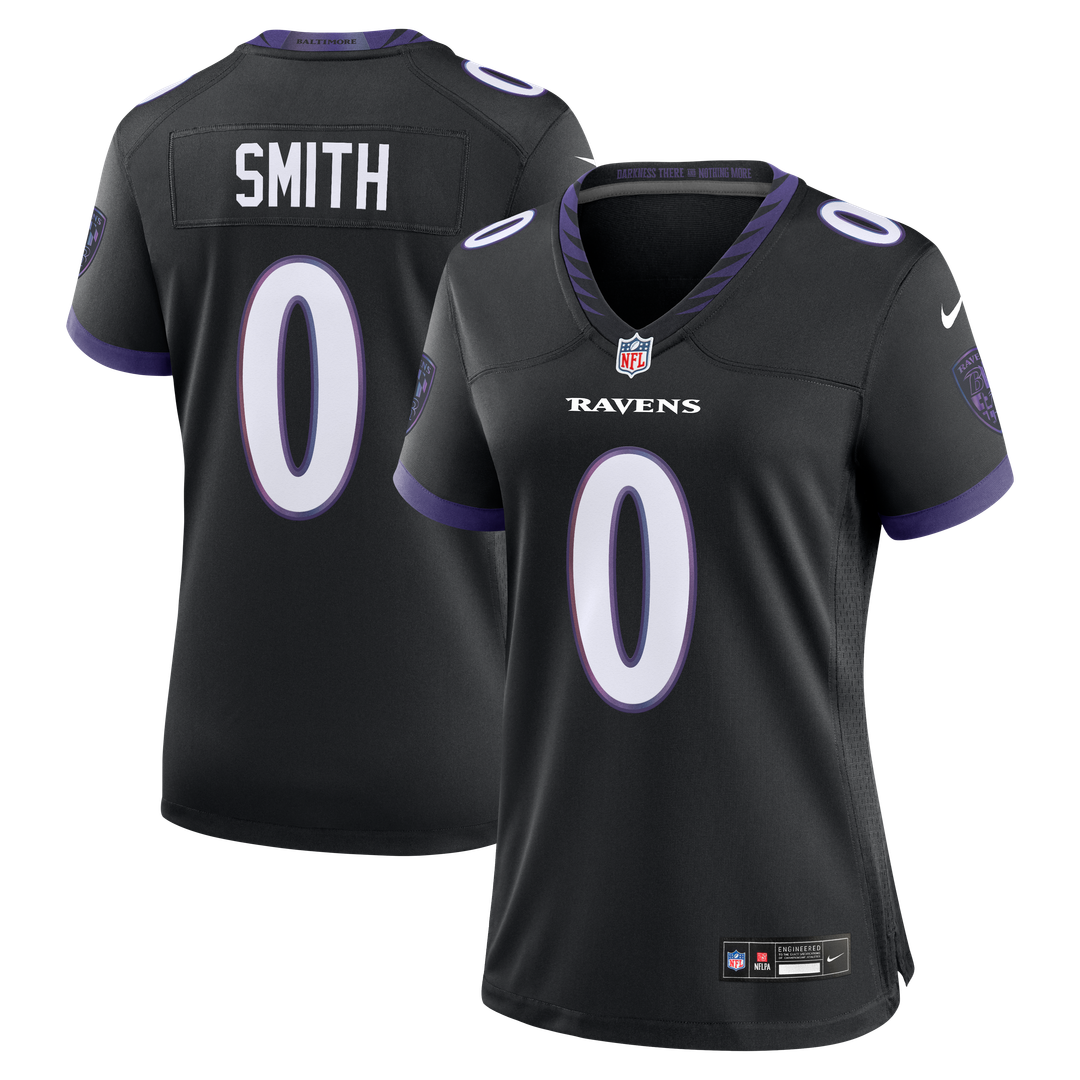 Roquan Smith Baltimore Ravens Women's Alternate Jersey - Black