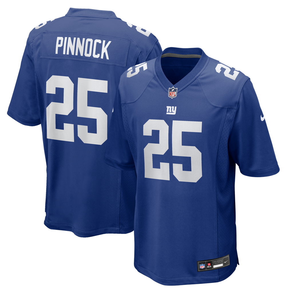 Jason Pinnock New York Giants Team Jersey - Royal
