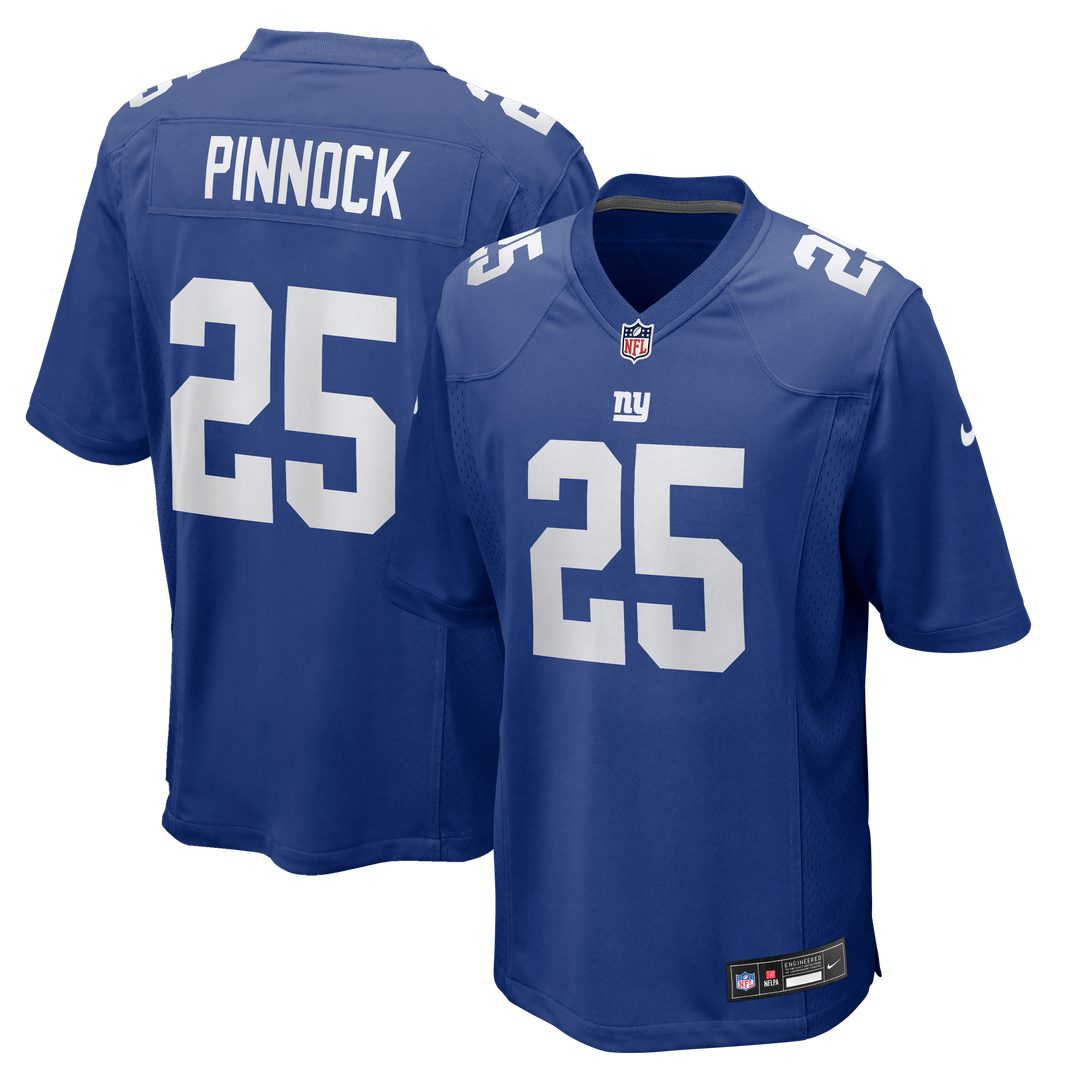 Jason Pinnock New York Giants Team Jersey - Royal