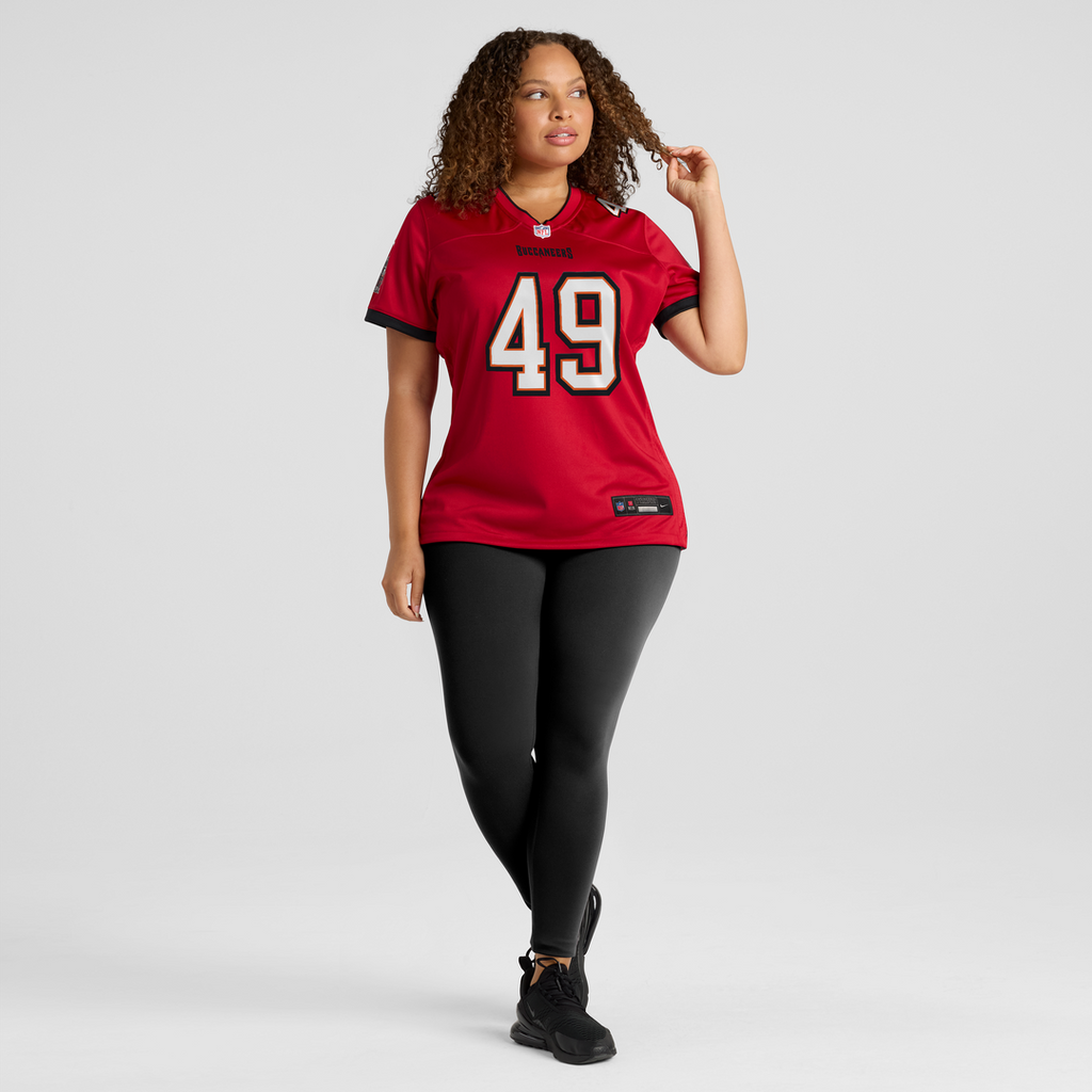 Owen Wright Tampa Bay Buccaneers Women's Team Jersey - Red