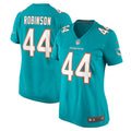 Chop Robinson Miami Dolphins Women's Jersey - Aqua