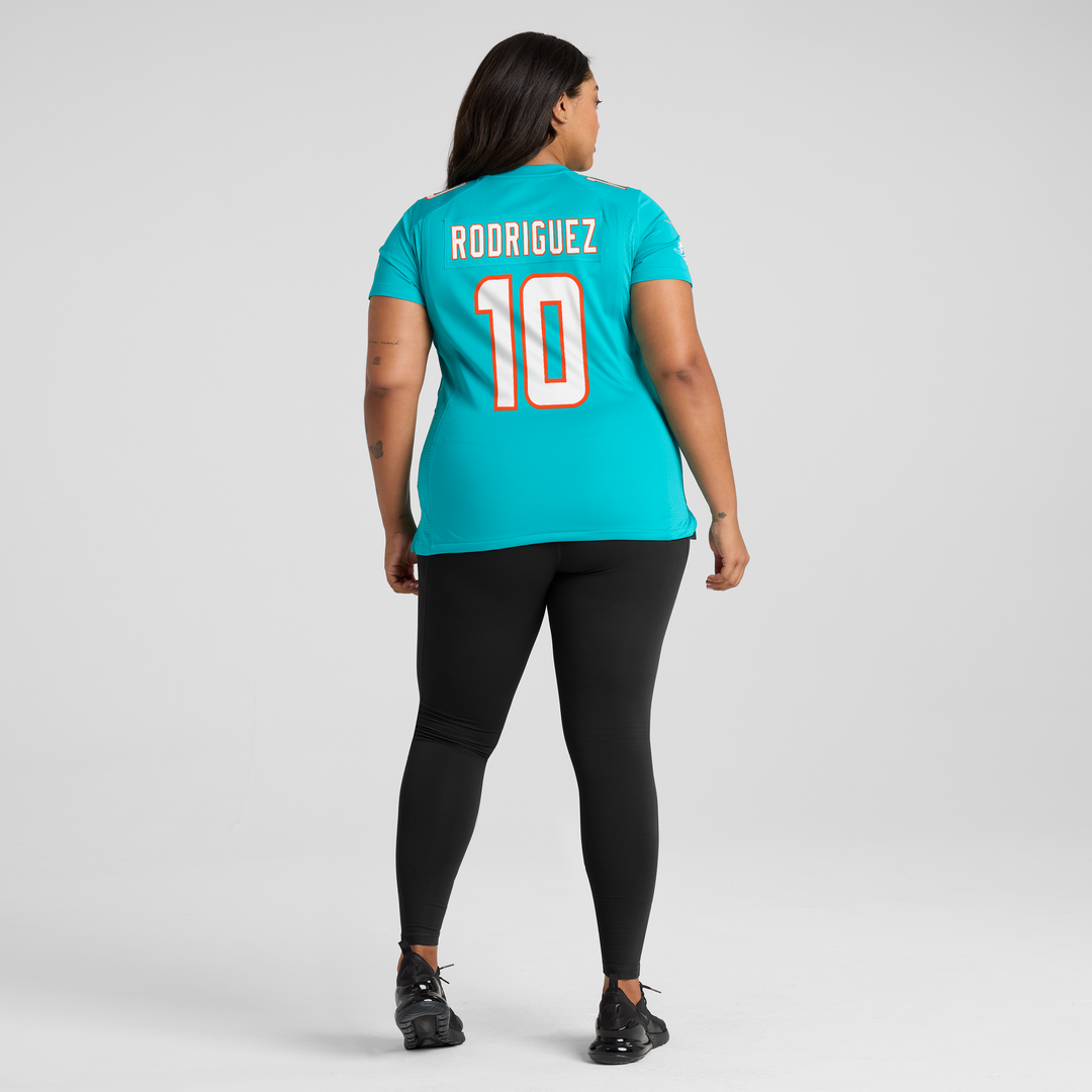 Jacob Rodriguez Miami Dolphins Women's Jersey - White