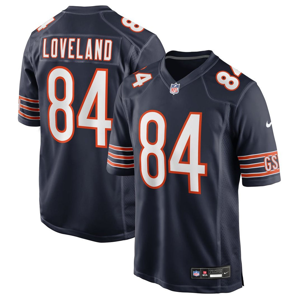 Colston Loveland Chicago Bears Alternate Jersey - Orange