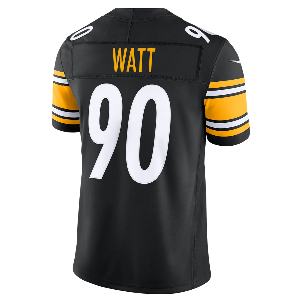 T.J. Watt Pittsburgh Steelers Team Stitched Jersey - Black