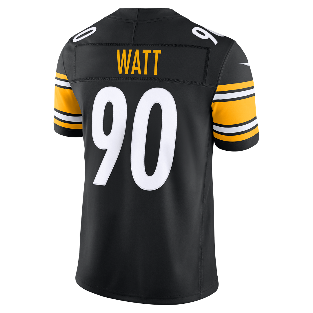 T.J. Watt Pittsburgh Steelers Team Stitched Jersey - Black
