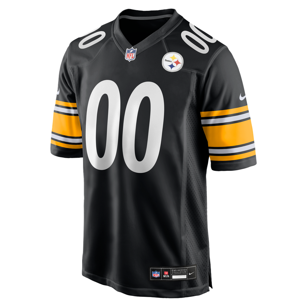 Pittsburgh Steelers Custom Jersey - Black