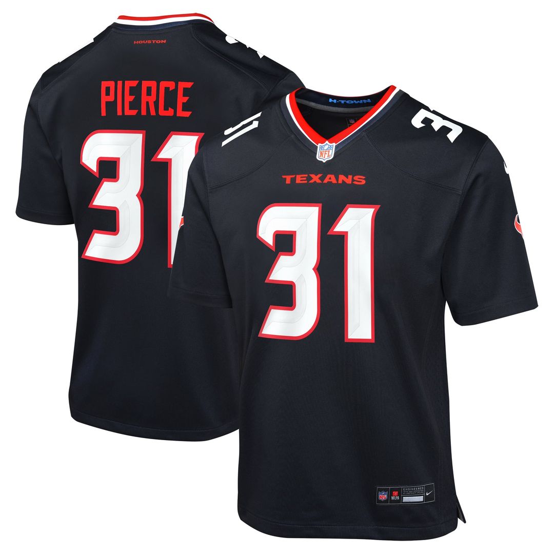 Dameon Pierce Houston Texans Youth Jersey - Navy