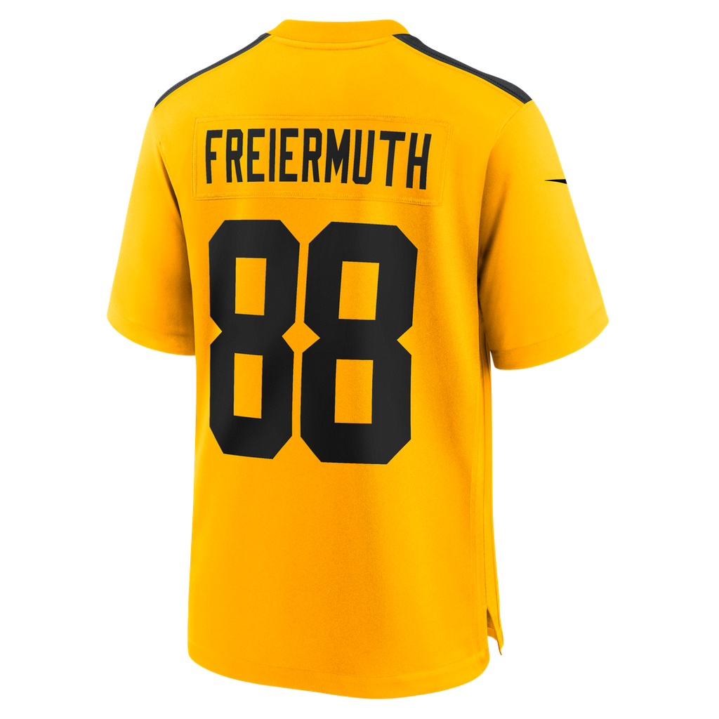 Pat Freiermuth Pittsburgh Steelers Alternate 1933 Throwback Jersey - Gold