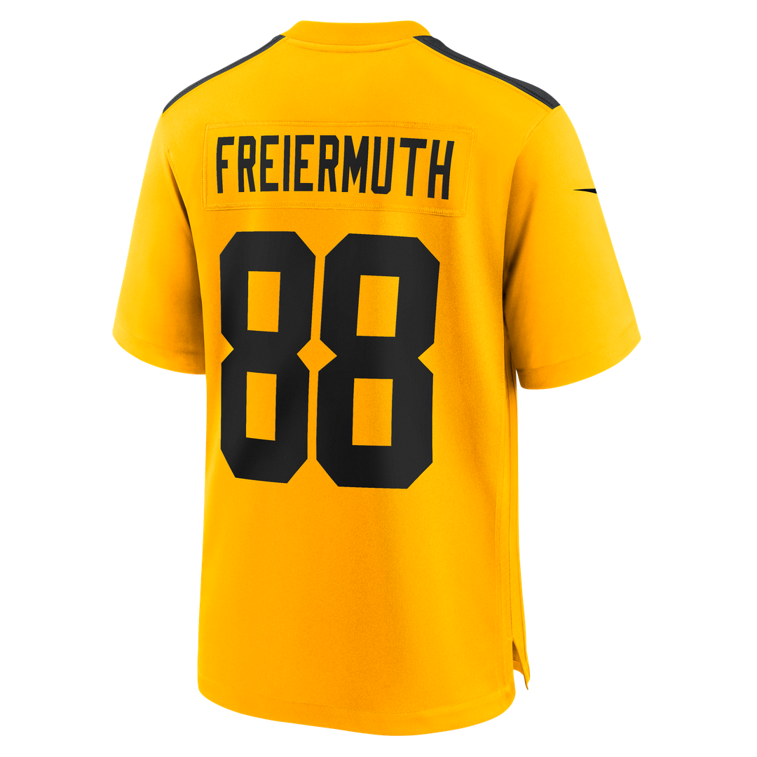 Pat Freiermuth Pittsburgh Steelers Alternate 1933 Throwback Jersey - Gold